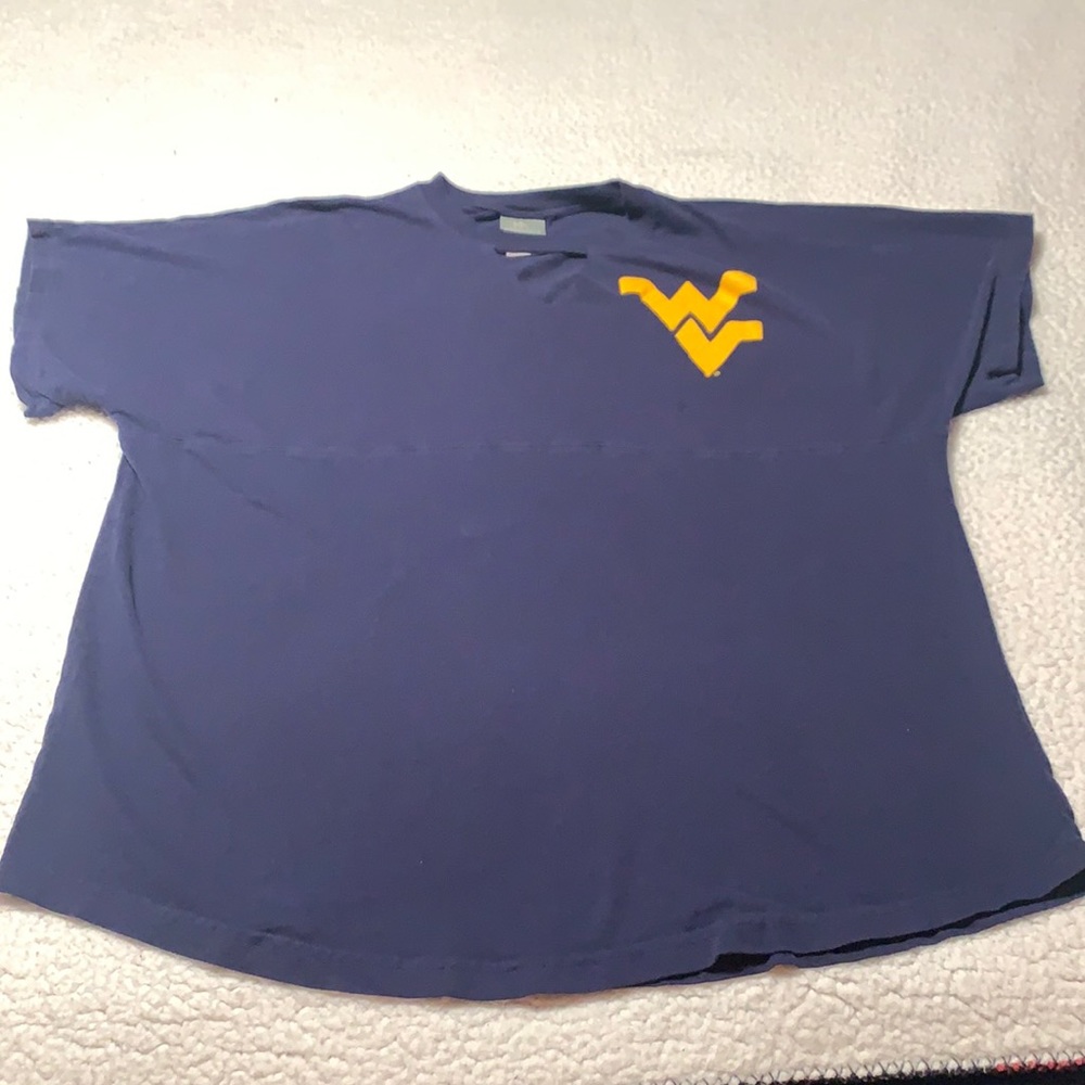 West Virginia Mountaineers KA Knights Apparel Women’s Tee, Like New